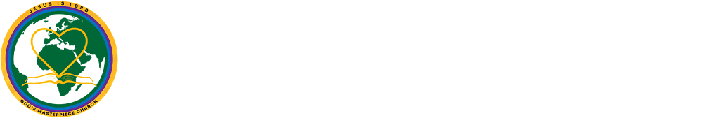 God's Masterpiece Church Logo with Text